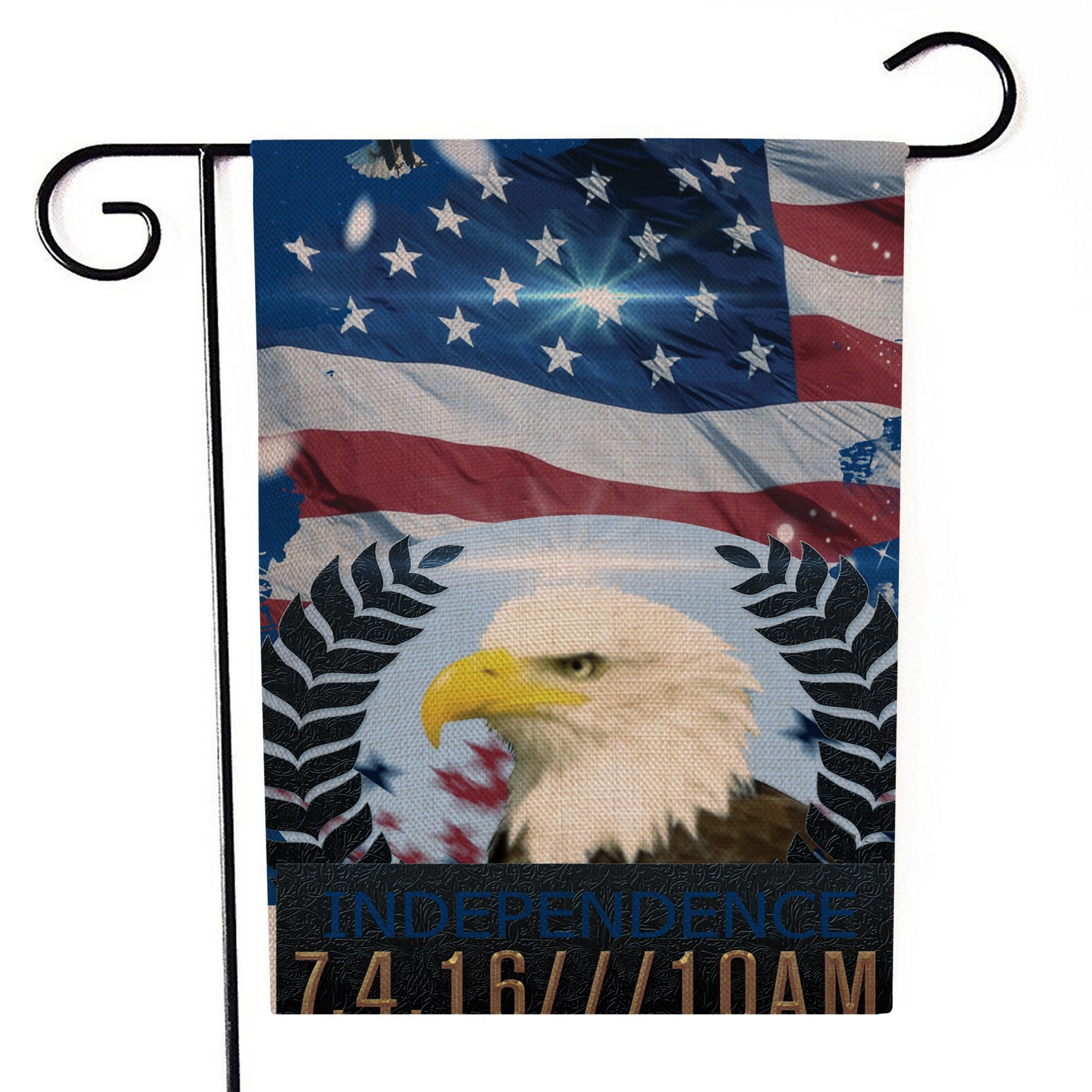 Independence Day Yard Outdoor Garden Flags 7