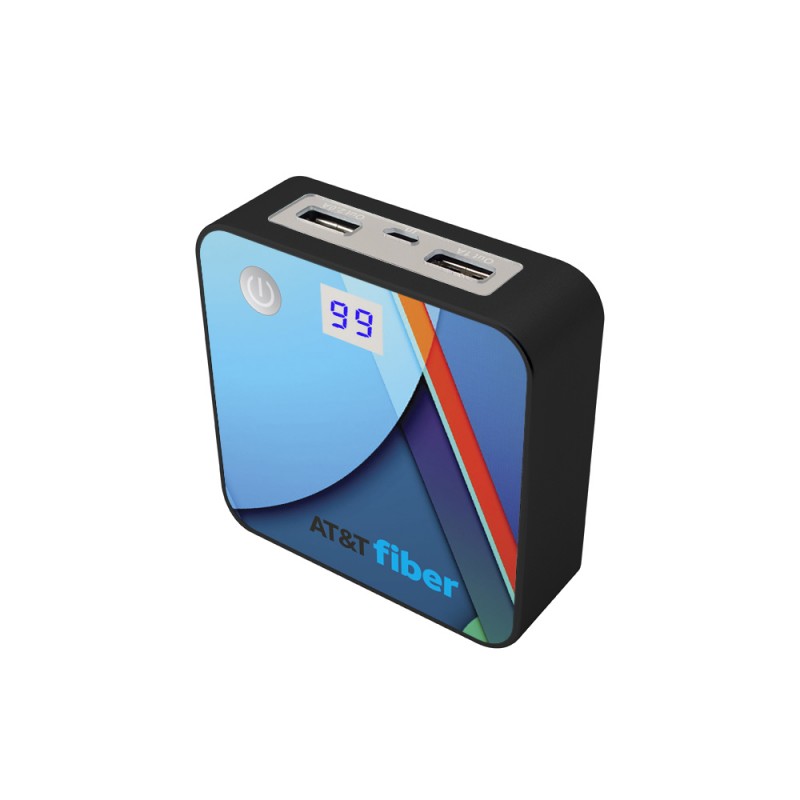 Power Square 7800 mAh Charger with Two USB Ports 7