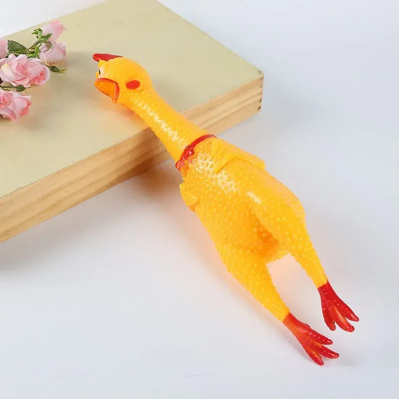 SqueezeyRubber chicken toy 3