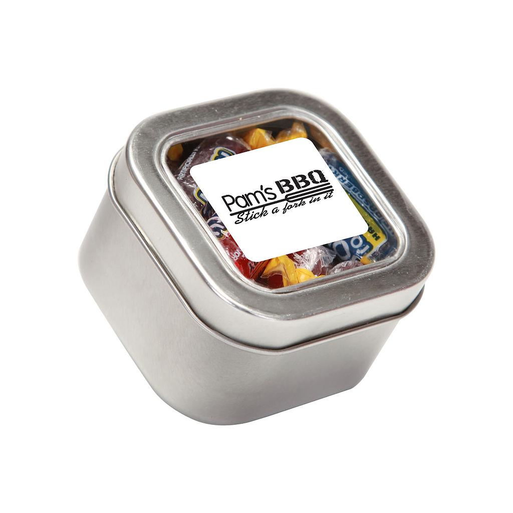 Small Square Window Tin Standard Fill 33