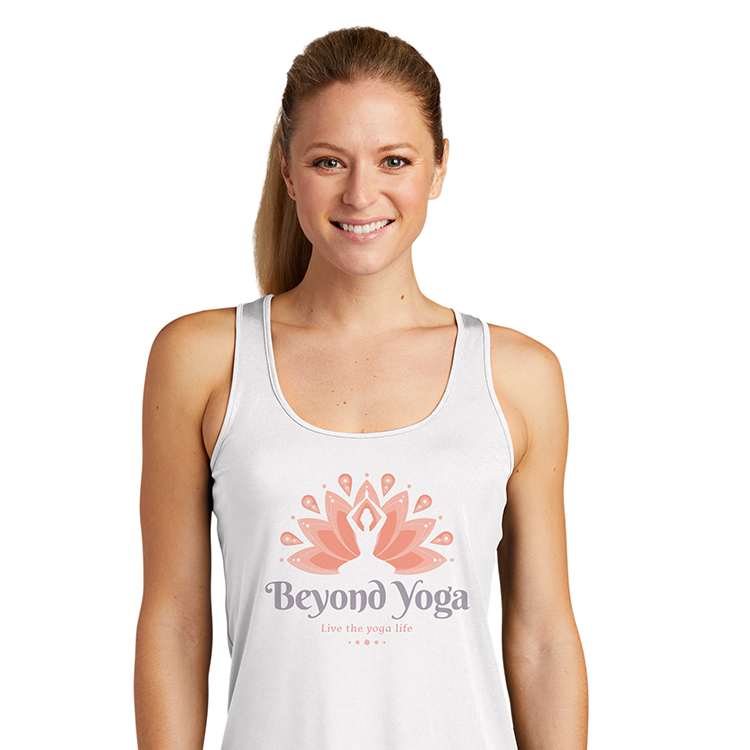 Ladies Racerback Spot Sublimation Tank Top 3