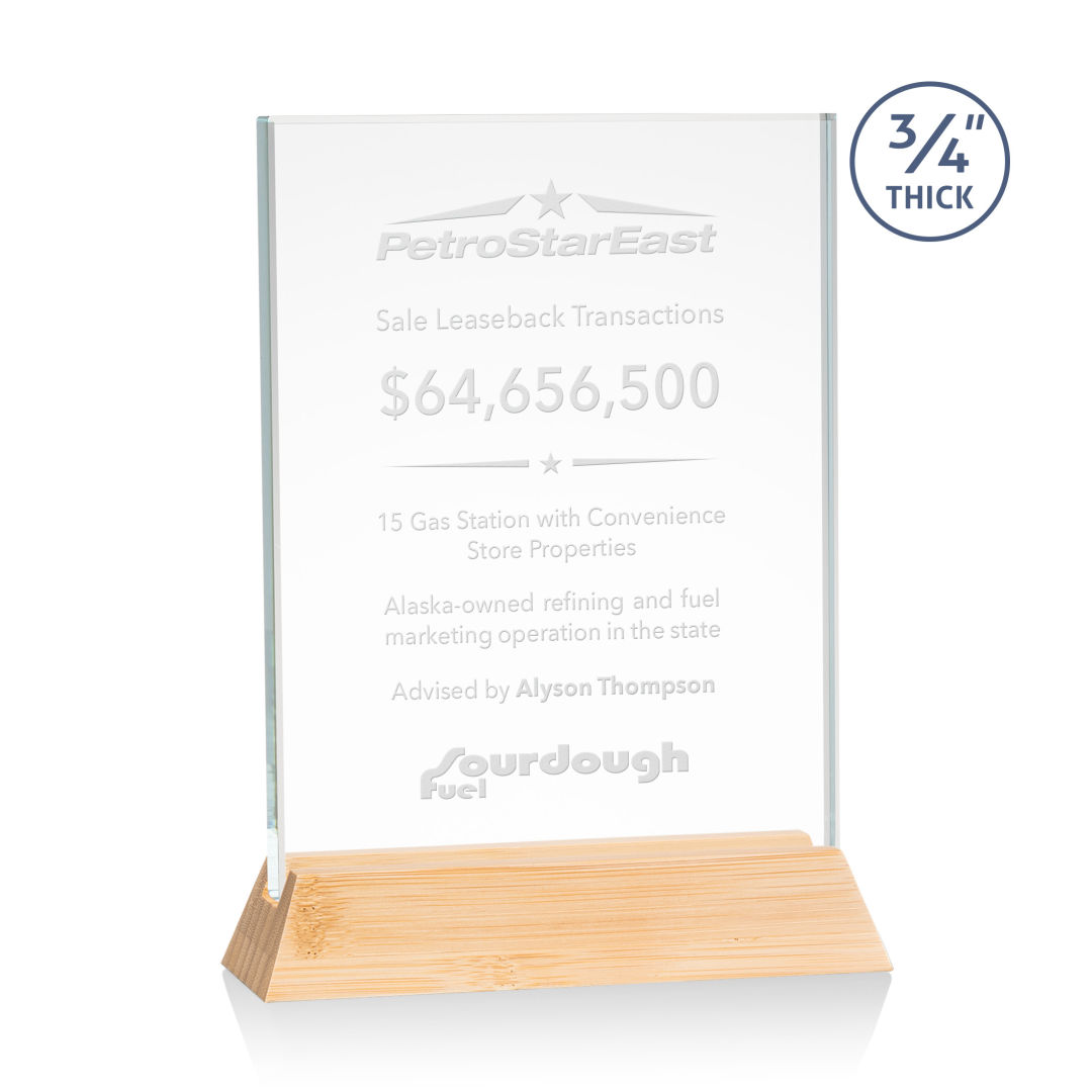 Walkerton Award - Starfire/Bamboo (Vert) 2