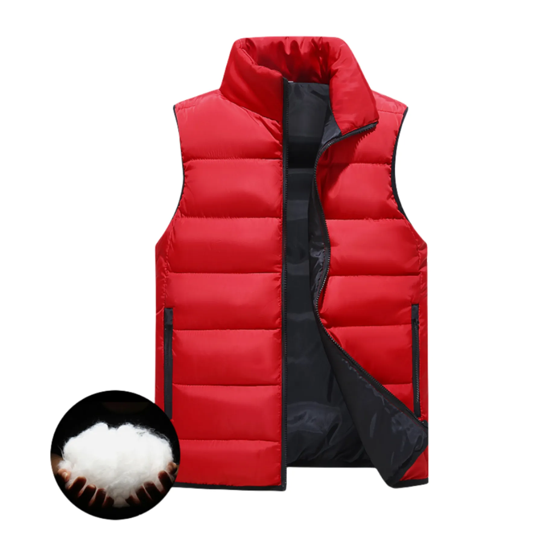 Winter Padded Unisex Down Vest 2