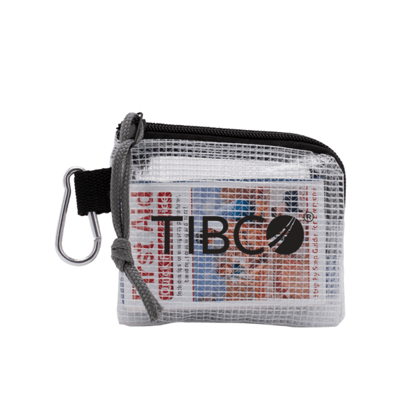 Golf Safety & First Aid Kit in a Zippered Clear Nylon Bag 6