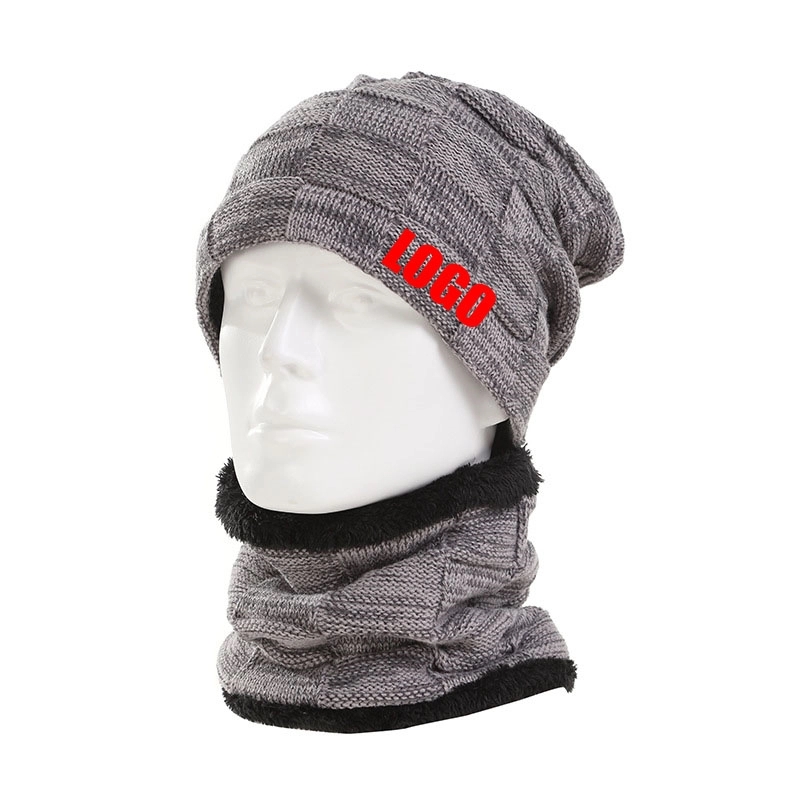 Custom Cold-Weather set contains a scarf  a beanie 4