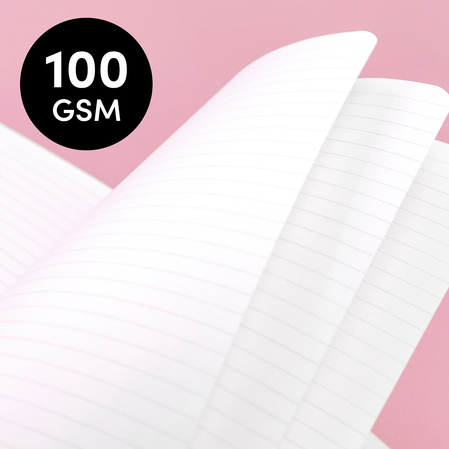 PAPERAGE® Softcover Large Lined Notebook with 176 Pages 2