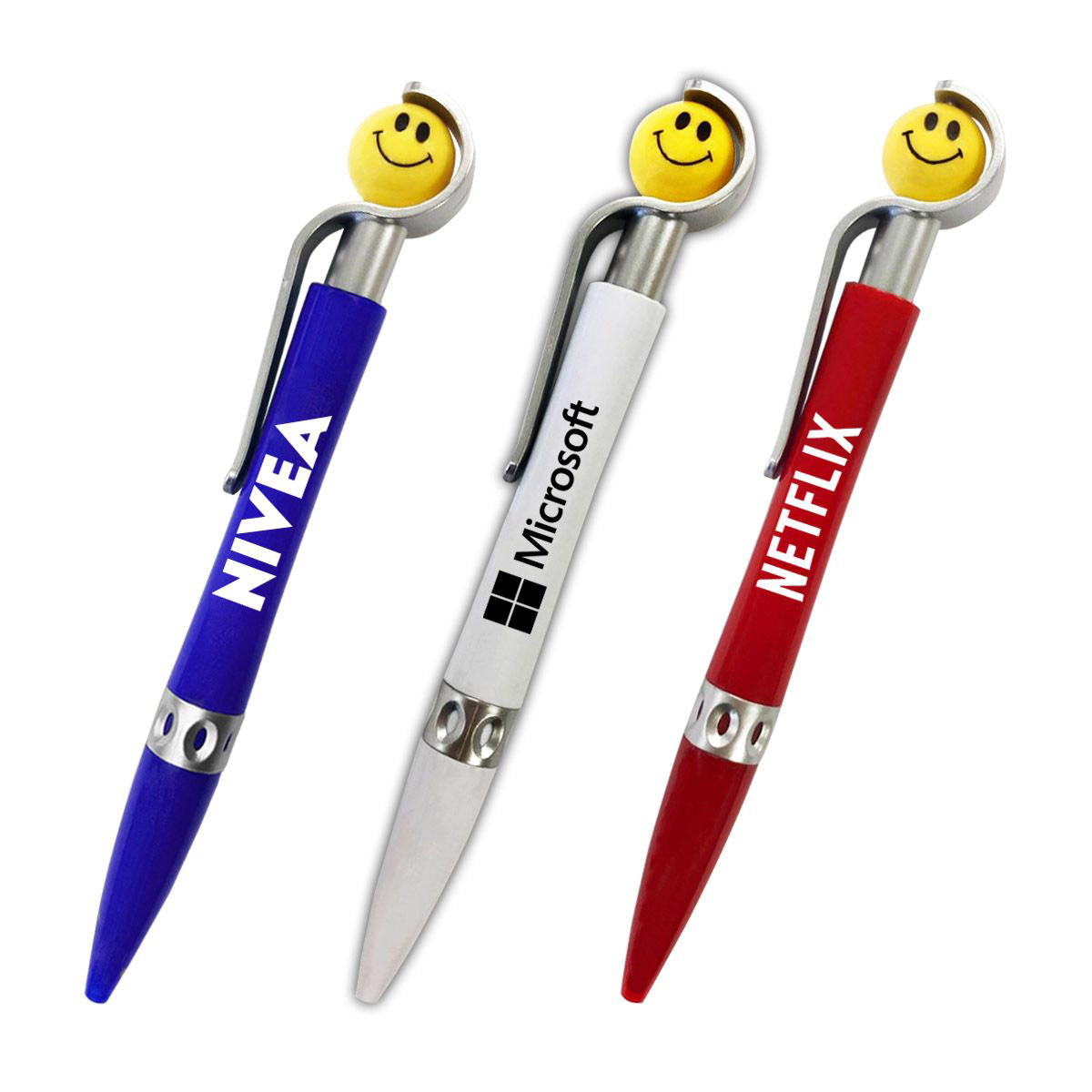 Emoji Smile Face Ballpoint Custom Pens 6
