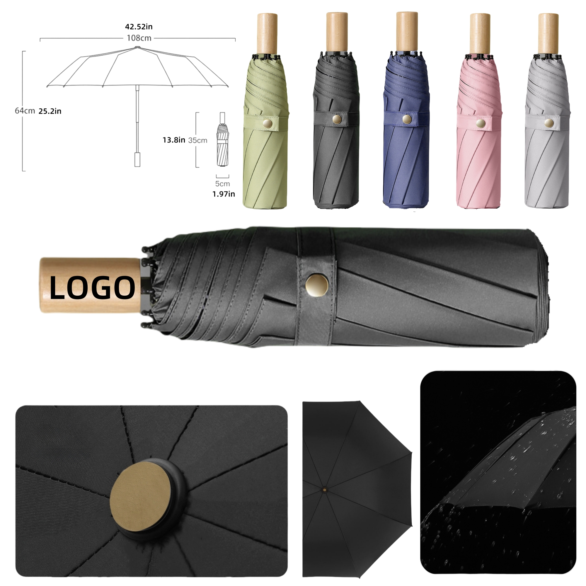 Folding Portable Umbrella 3