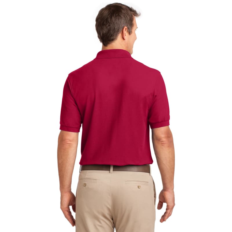 Port Authority Silk Touch Polo With Pocket. 63