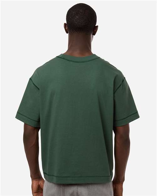 Unisex Heavyweight Cotton Mid-Length Tee - 13ML0 35