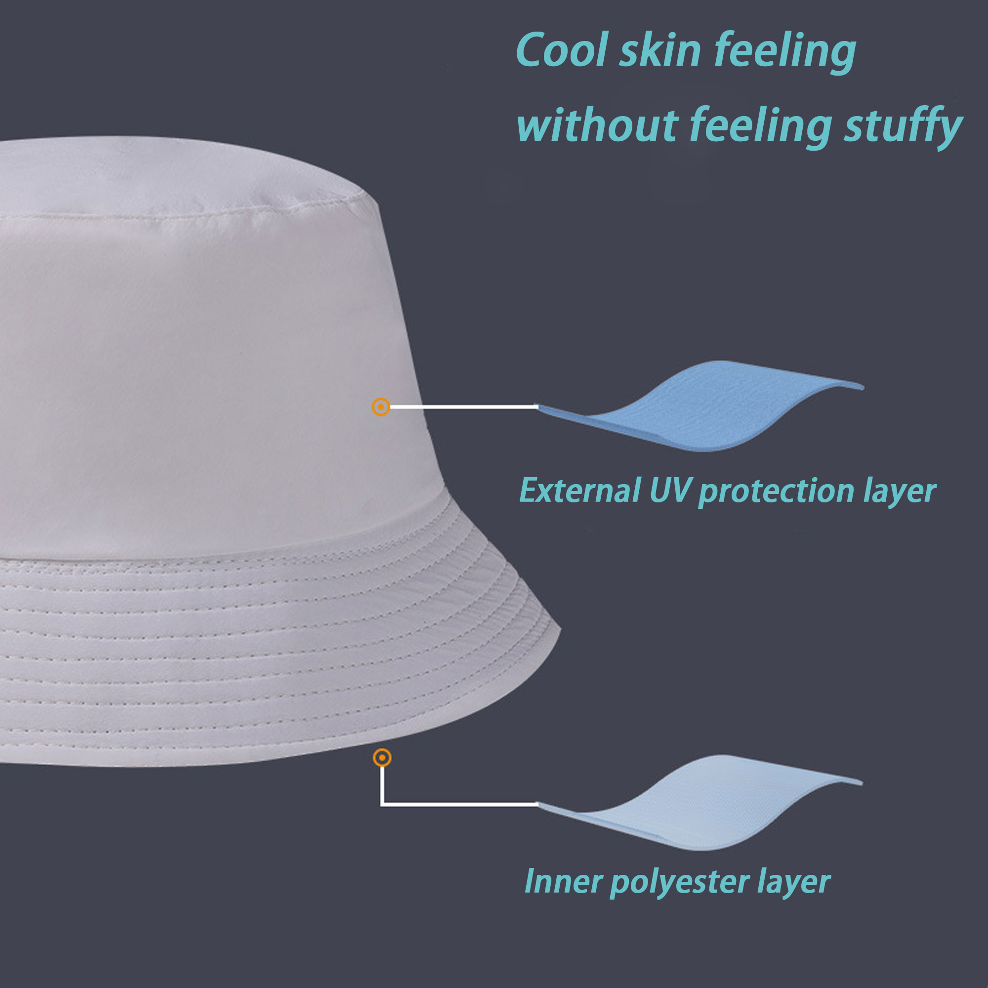 Classic Bucket Hat with Custom Logo 3