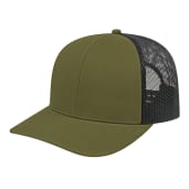 Cap America Poly/Cotton Trucker Mesh Back Cap 591