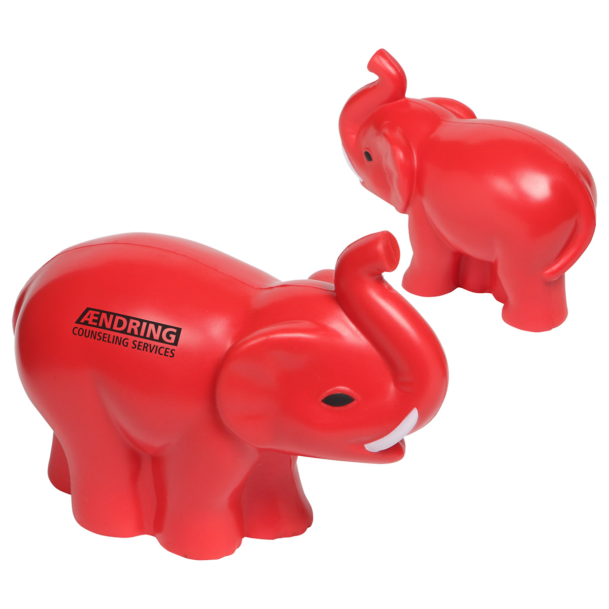 Elephant with Tusks Stress Reliever 13