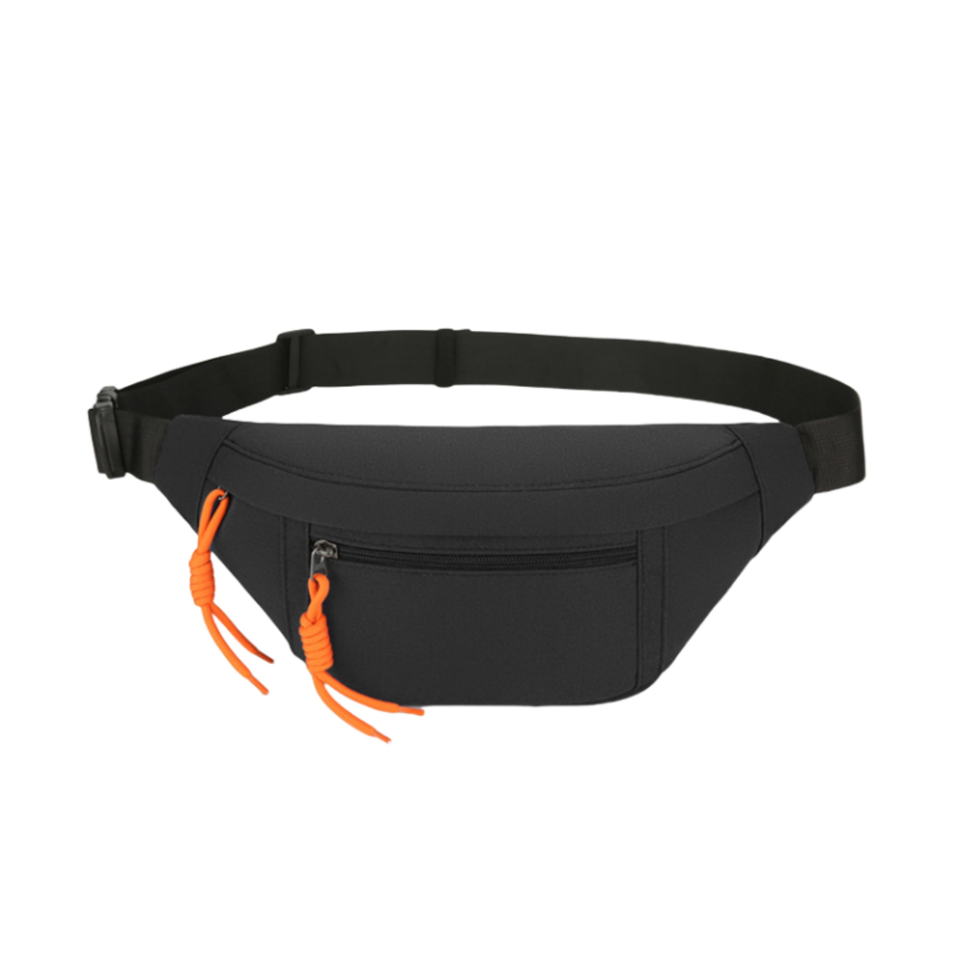 Large Crossbody Fanny Pack with 3 Zipper Pockets 11