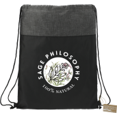 Ash Recycled Drawstring Bag 12