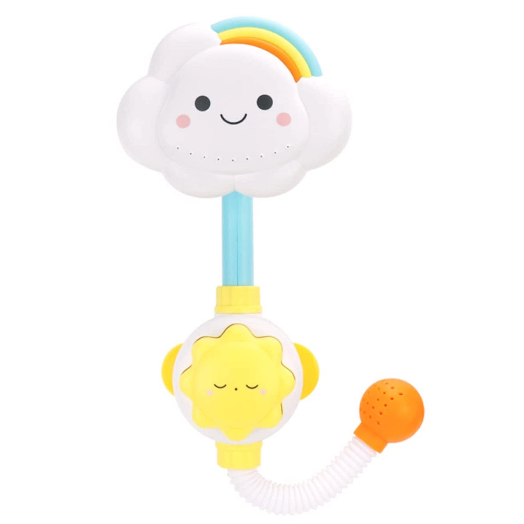 Baby Bath Spray Water Shower Toy Lovely Cloud Rainbow 4