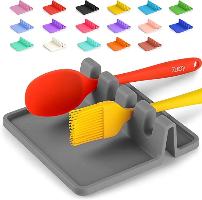 Silicone Utensil Rest 1