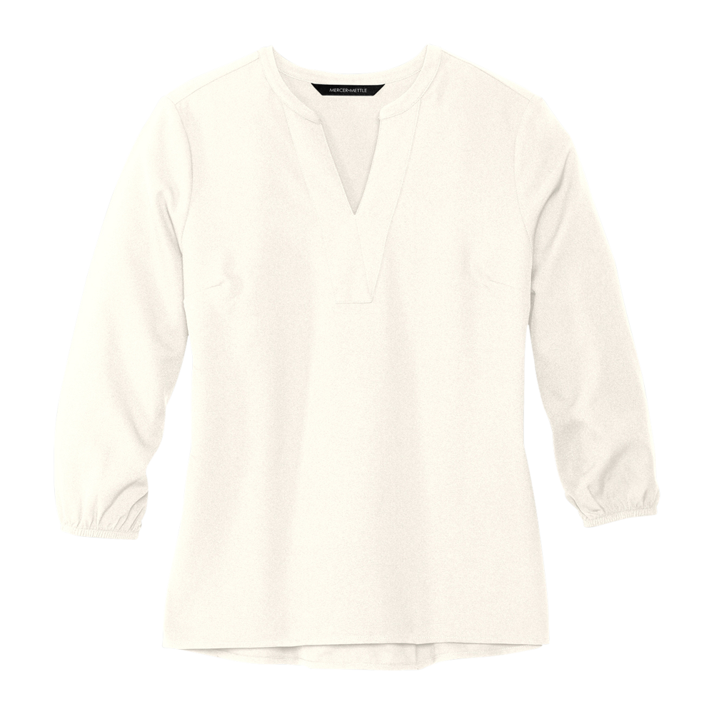 Women's 3/4 Sleeve Crepe Blouse 1