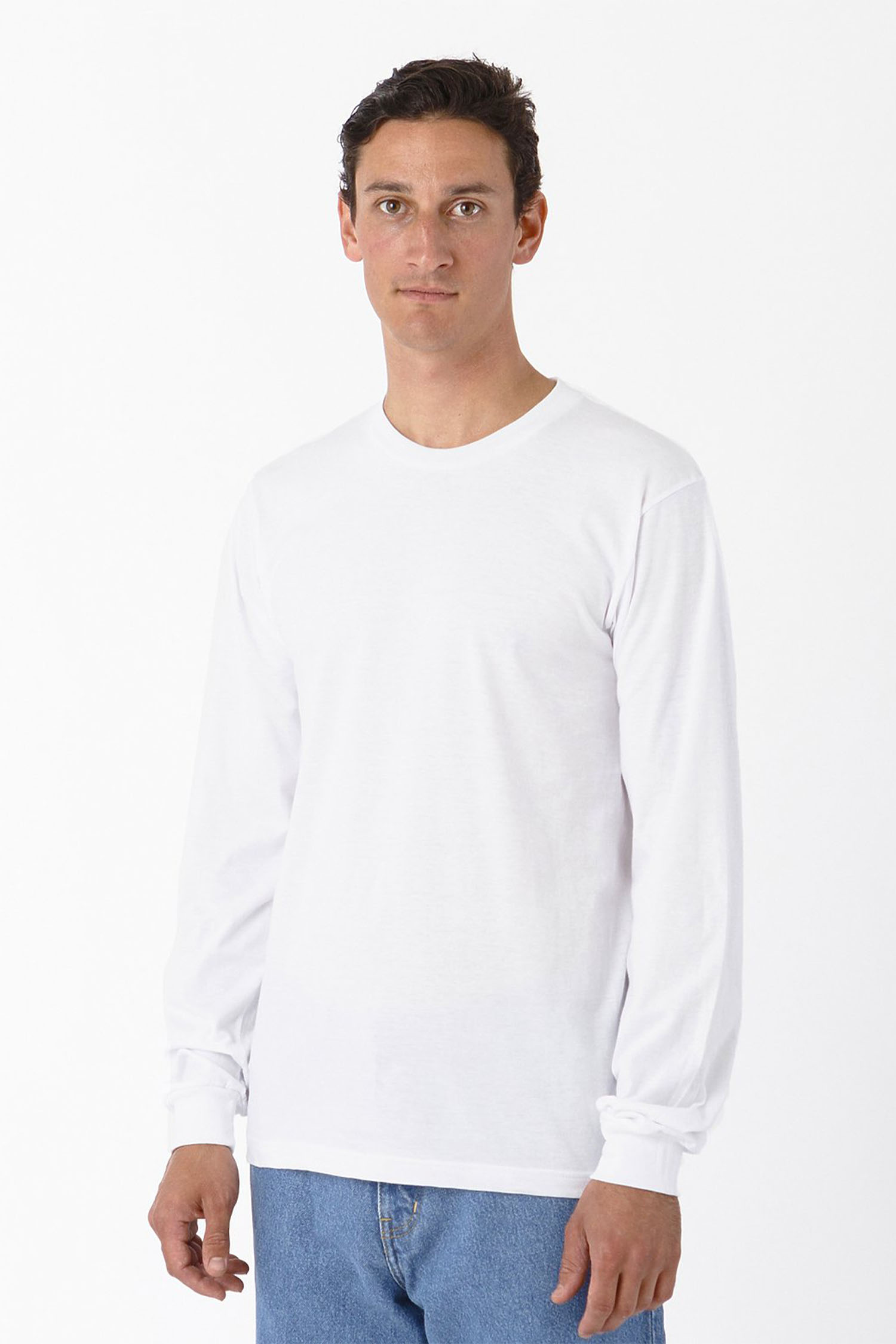 4.3 OZ FINE JERSEY L/S CREWNECK 8