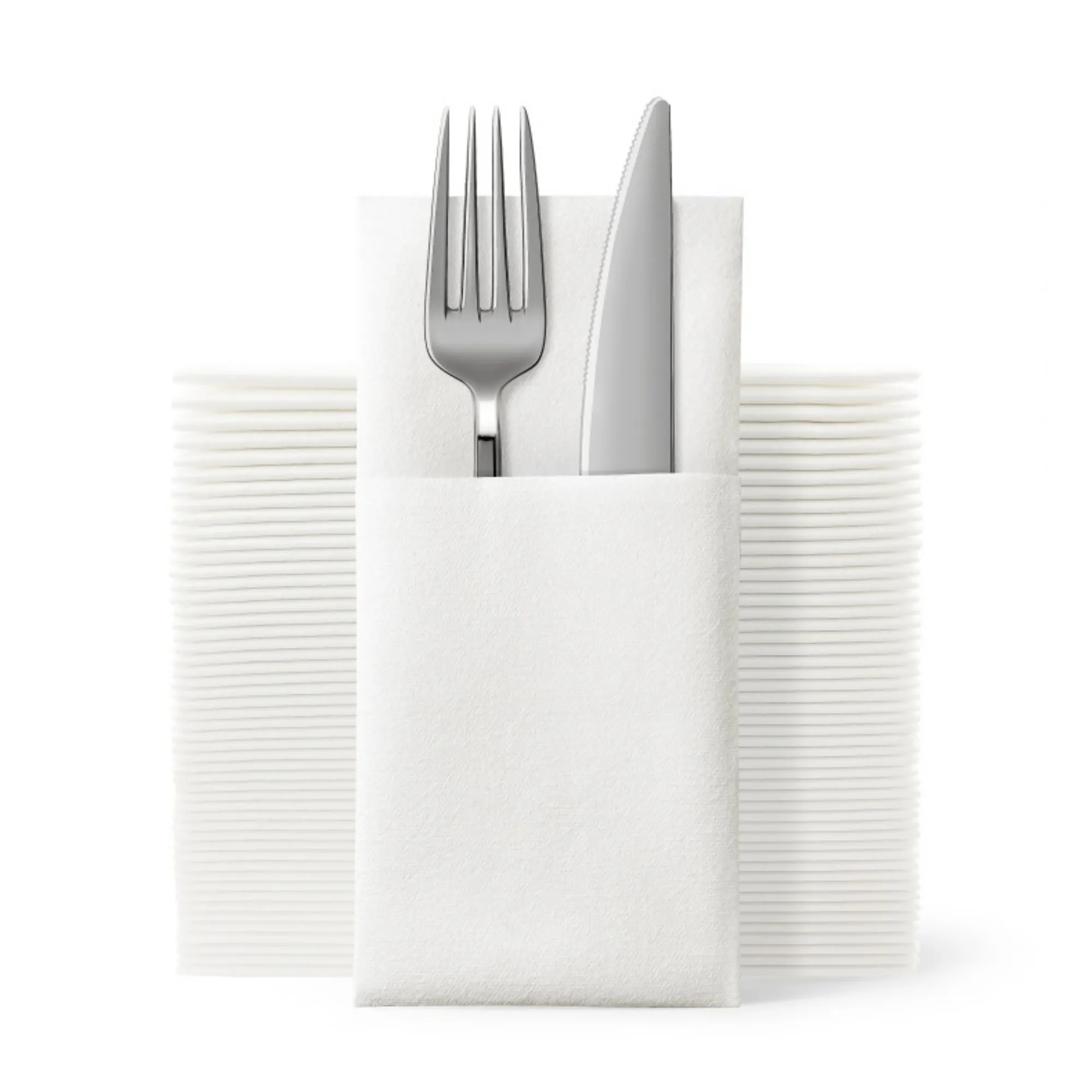 Disposable Utensil Tissue Pack 8