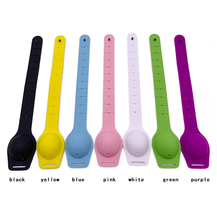 Adjustable Hand Sanitizer Dispenser Silicone Wristbands 8