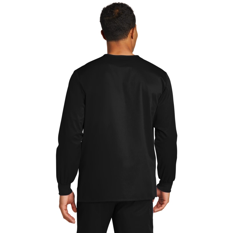 WonderWink Unisex WorkFlex Snap-Front Scrub Jacket 4