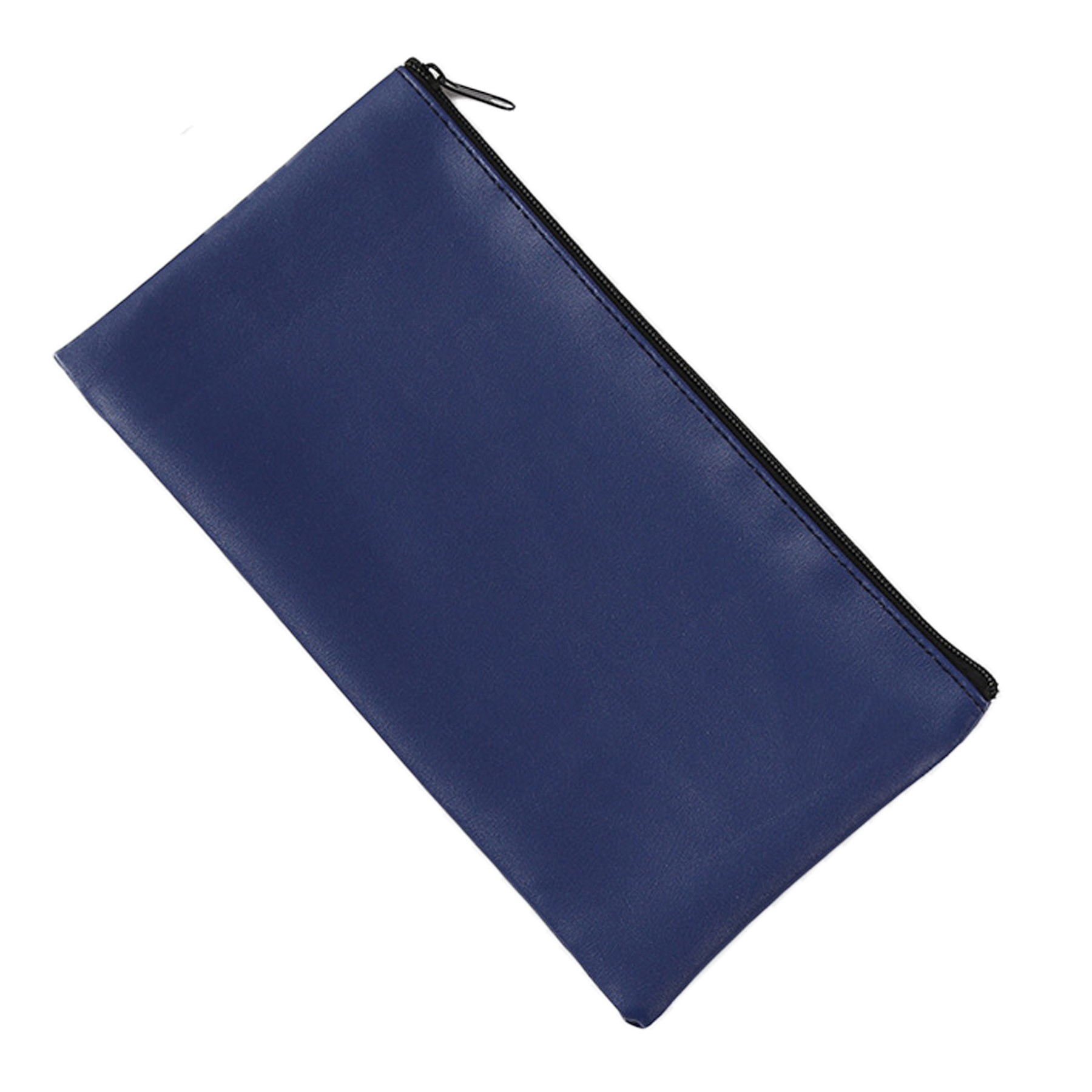 Zipper Pu Leather Bank Deposit Bag 9