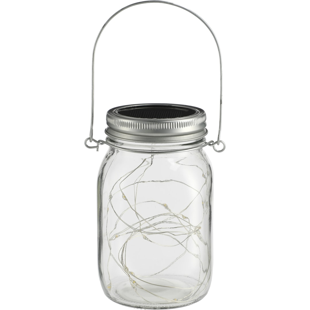 Solar Power Mason Jar Light 21