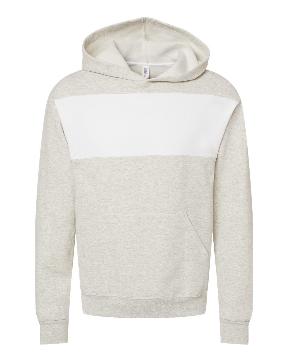 Snow Heather French Terry Raglan Hooded Sweatshirt