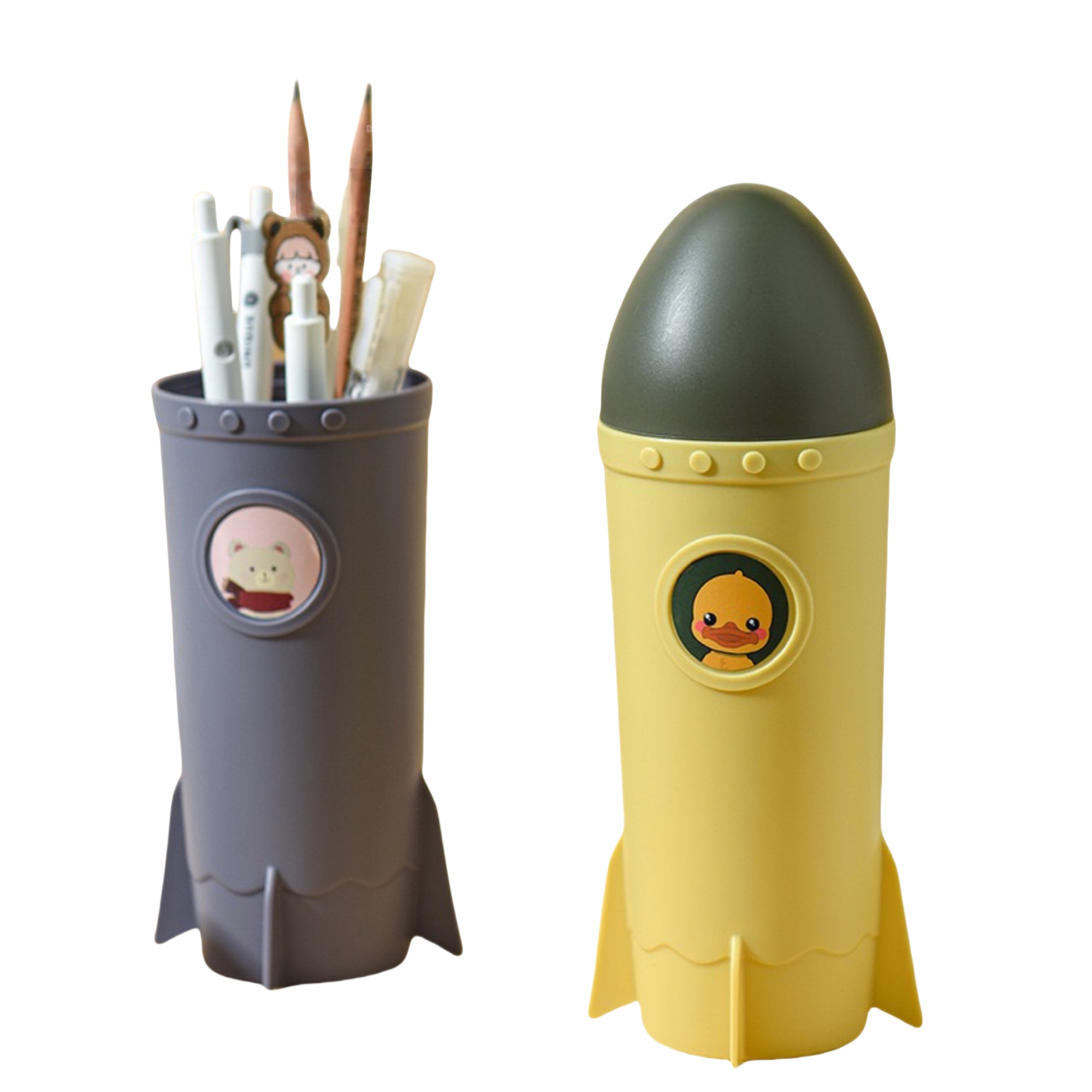 Cartoon Makeup Brush Holder Cup 4