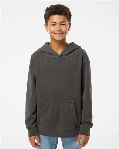 Youth Midweight Pigment-Dyed Hooded Sweatshirt - PRM1500Y 55