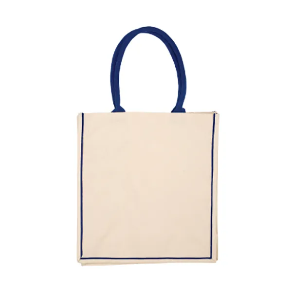 Canvas Cotton Nantucket Tote -15 3/4h x 15w x 6d 2