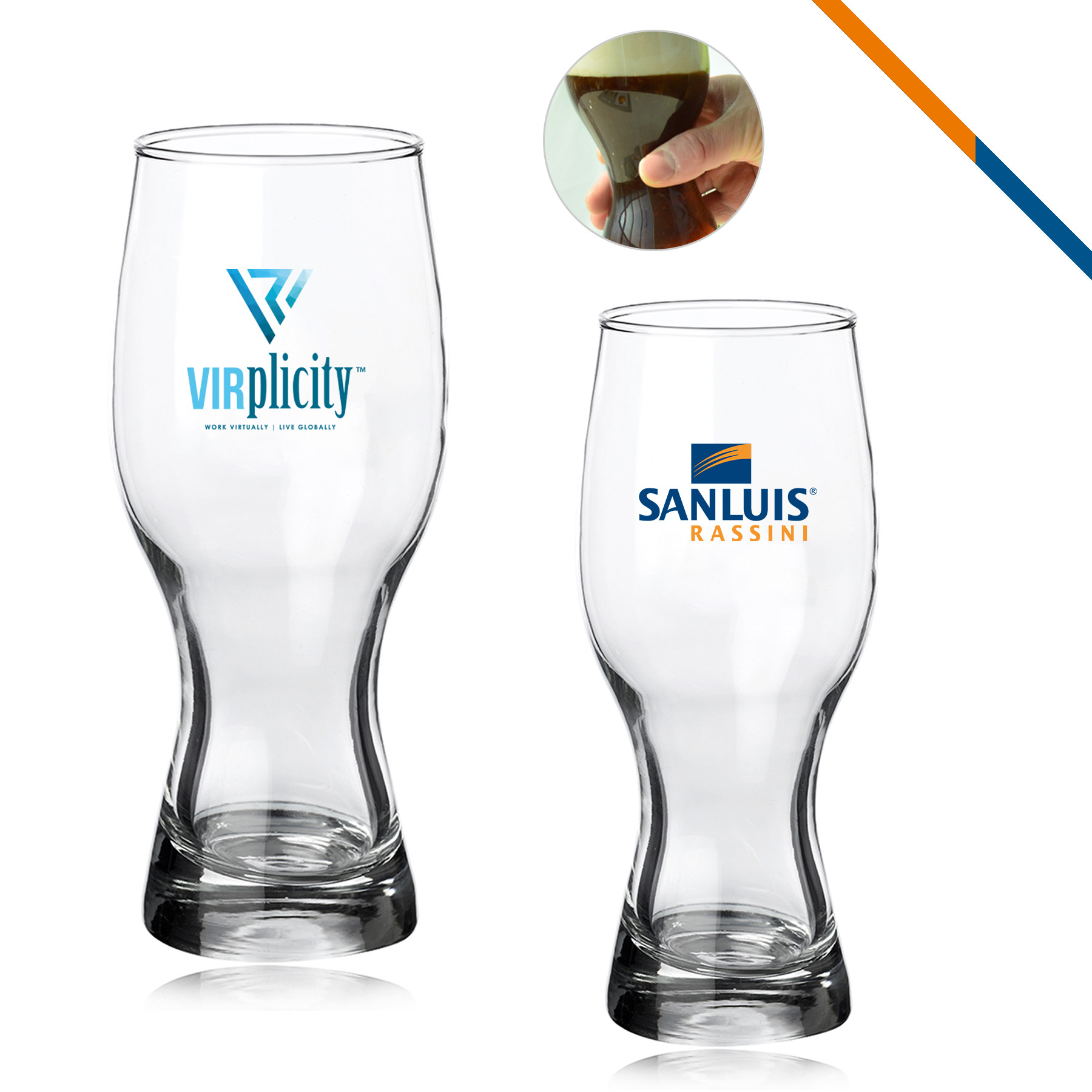Vanc Pilsner Glass – 14 OZ. 1