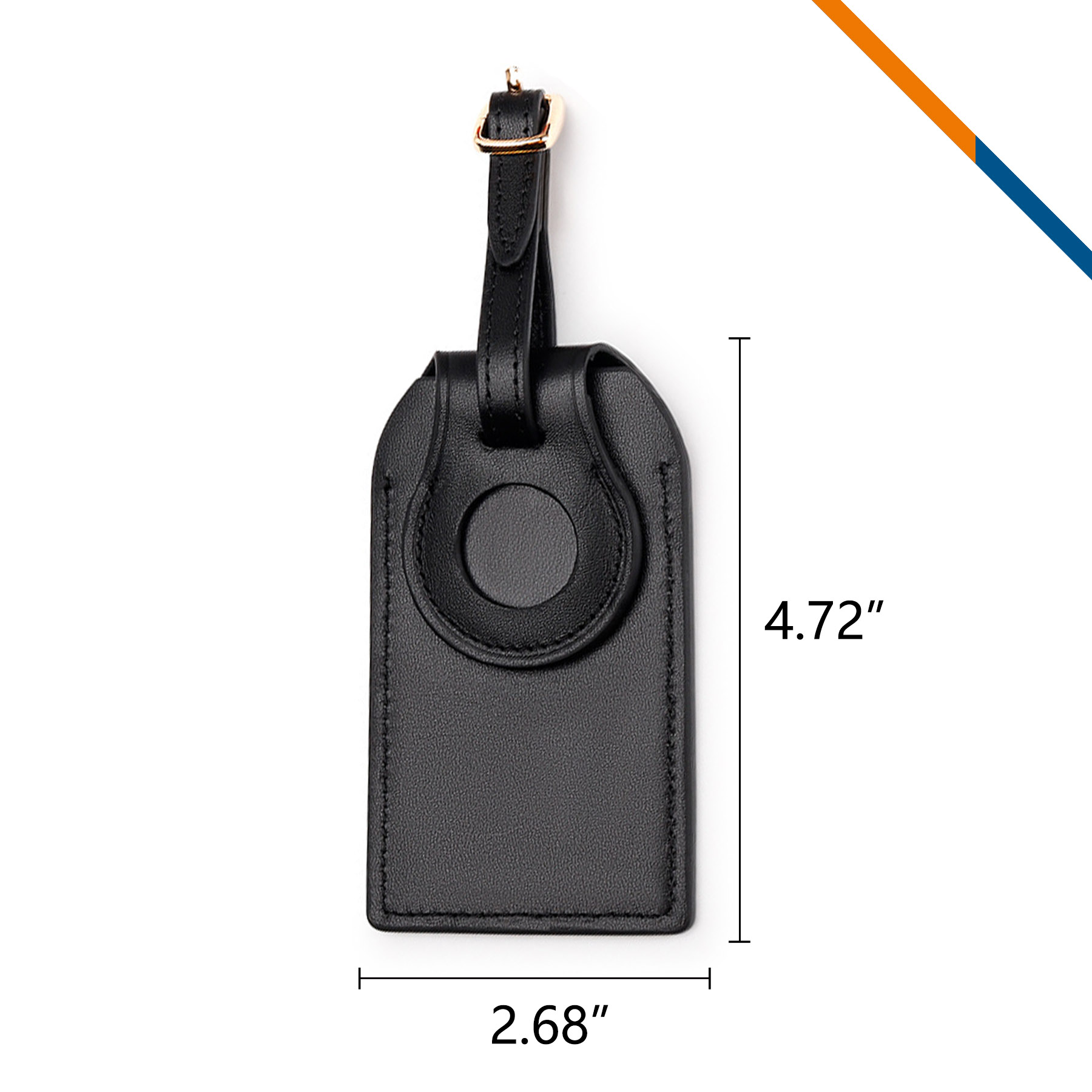 Findit Leather AirTag Cover Luggage Tag 2