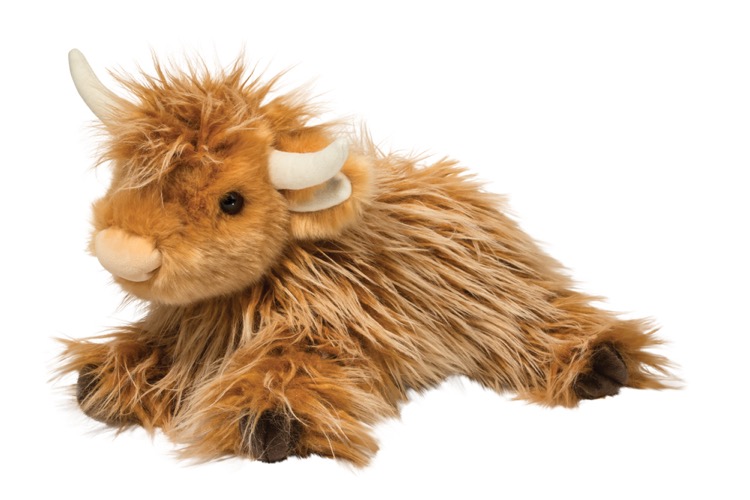 Wallace DLux Highland Cow Stuffed Animal 2