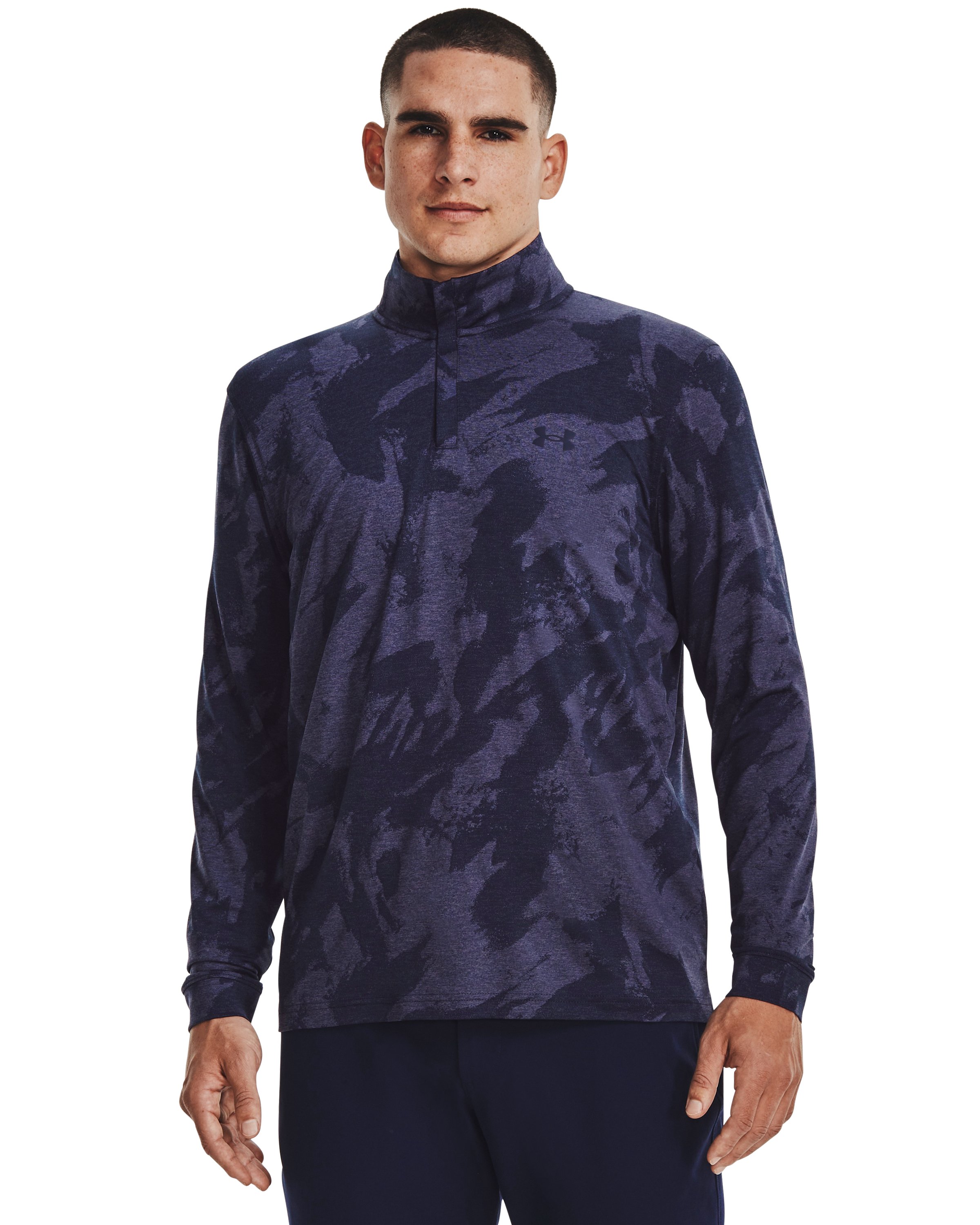 UA Playoff Jacquard Men's Zip 2