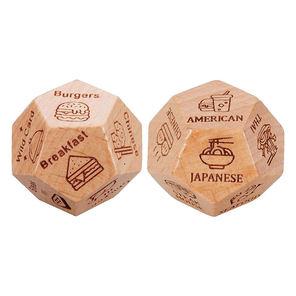 1 1/8"Food Decision Dice 2