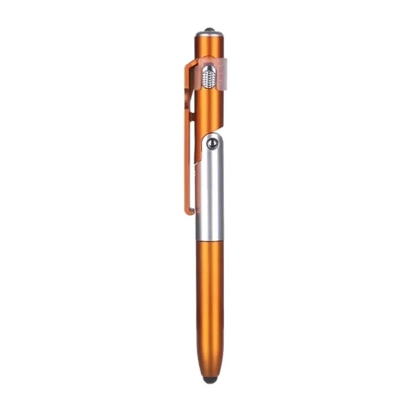 4-in-1 Multfuction Folding Ballpoint Pen Stylus With LED Lig 3