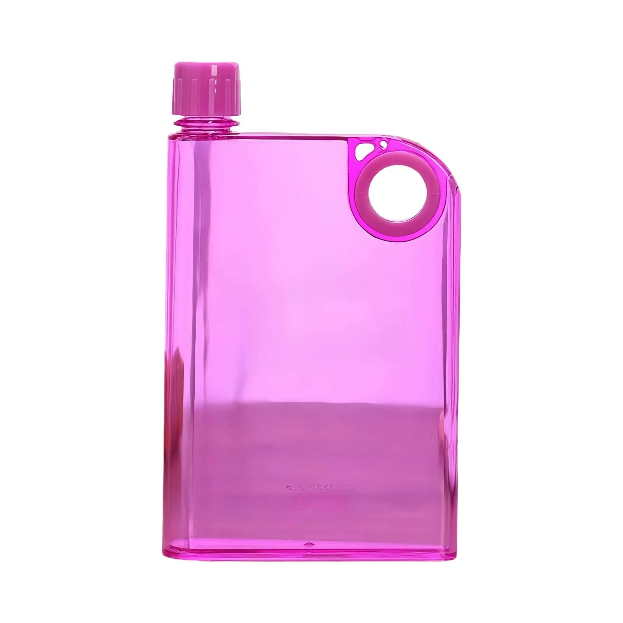 Slim Flat Transparent Water Bottle 17