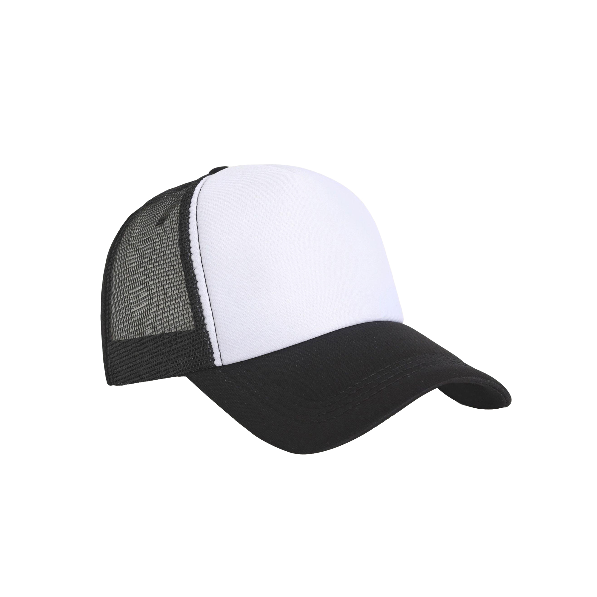 Polyester Cotton Blend Mesh Baseball Trucker Hat 1