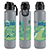 Nexus 27 oz Recycled Aluminum Bottle with Flip-Top Lid and Carabiner 105