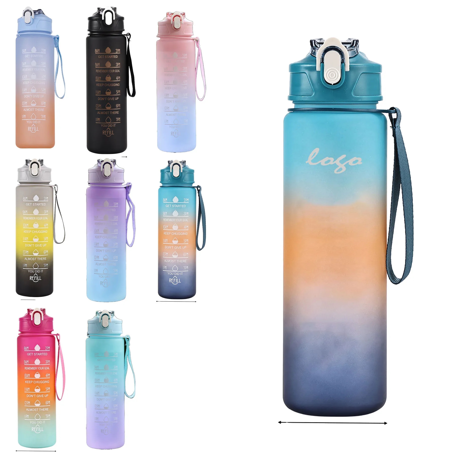 25oz Gradient sports water bottle 3