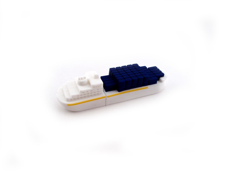 1GB PVC07 Cargo Ship USB Drive