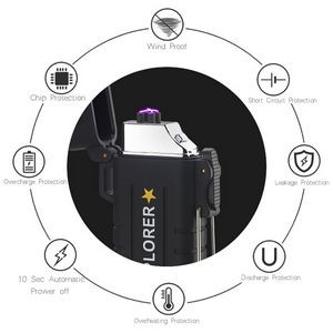 Explorer Waterproof Dual Arc Lighter 18