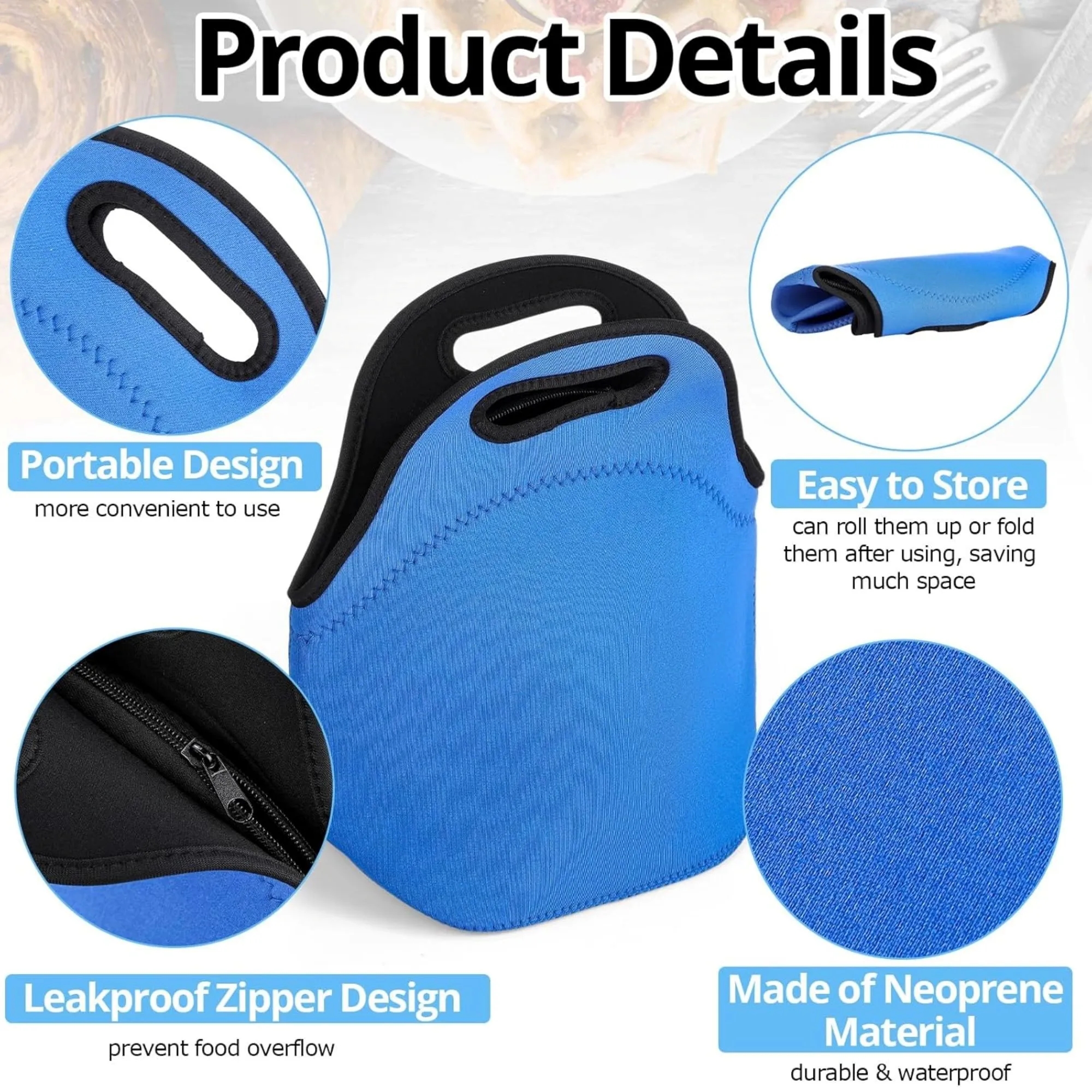 Portable Waterproof Thermal Lunch Bag 4