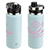 NAYAD® Traveler 26 oz Stainless Double-wall Vacuum Insulated Bottle with Twist-Top Spout 5