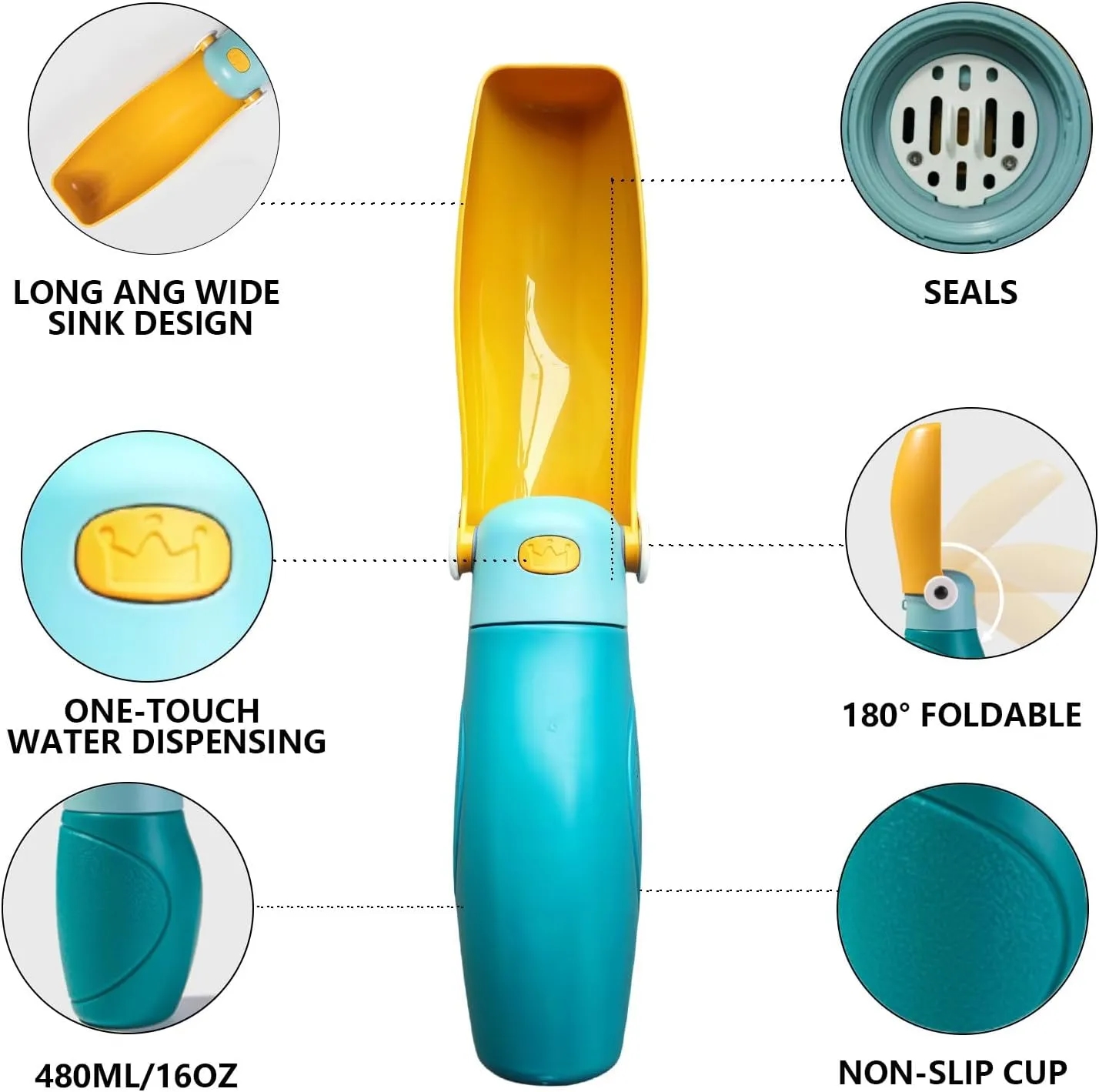 Portable Dog Water Bottle 4