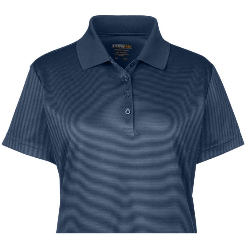 CORE365 Ladies' Express Microstripe Performance Piqué Polo 12