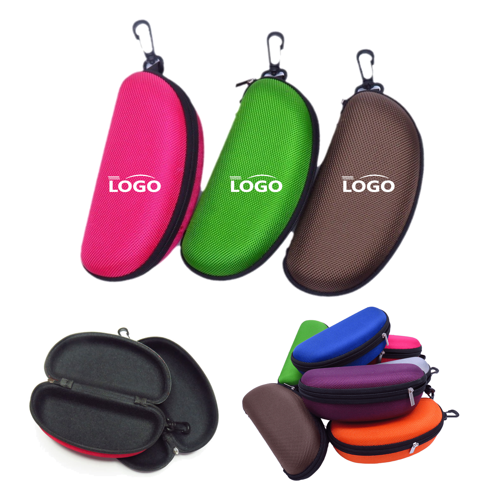 Lightweight Sunglasses Case With Carabiner 1
