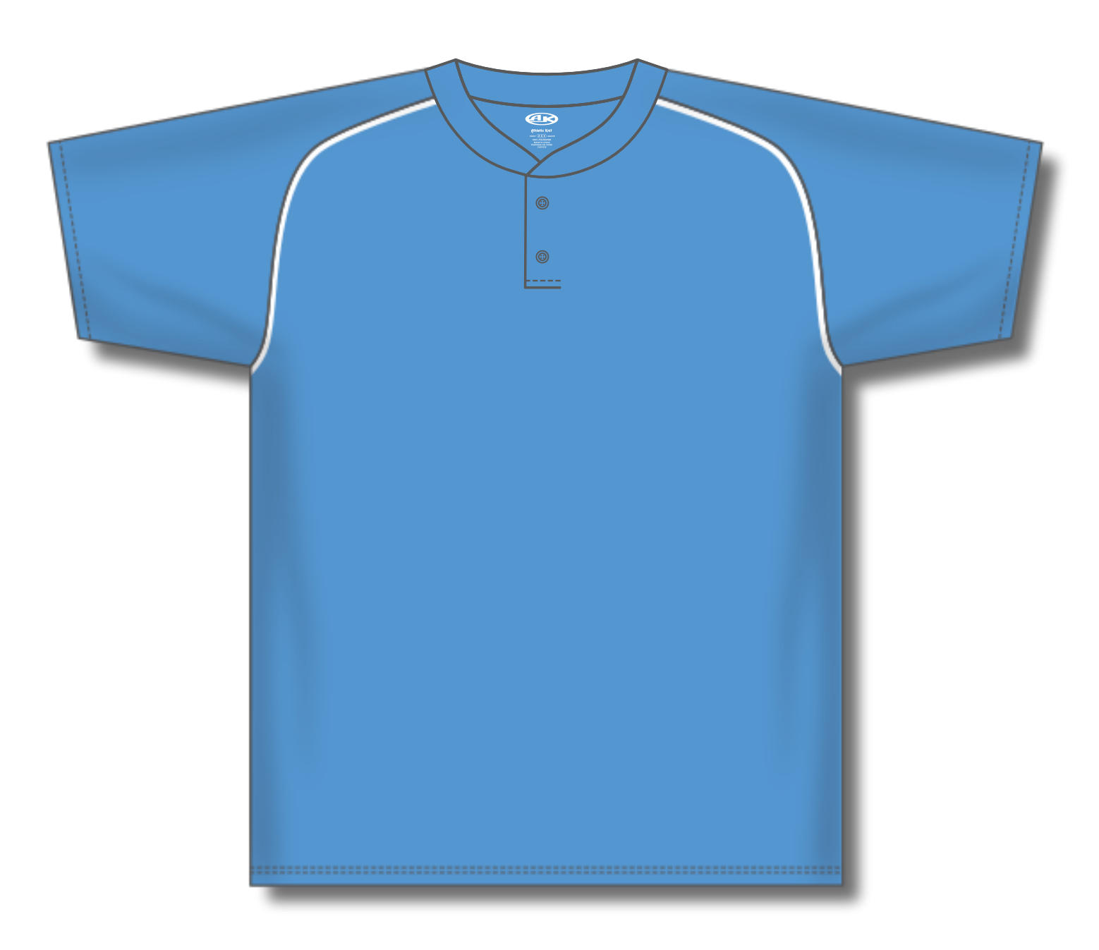 Two Button Baseball Jerseys BA1344-G01 56